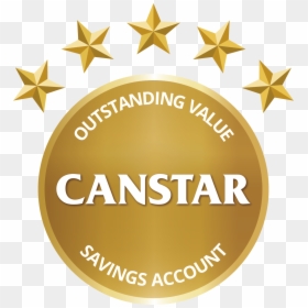 Canstar Outstanding Value Savings Account - Canstar Blue, HD Png Download - five star rating png