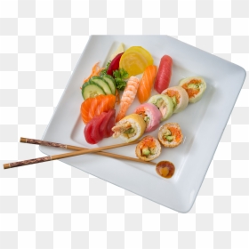 Sushi Plate Png, Transparent Png - japanese food png