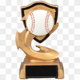 Baseball Electric Flame Series P - 4th Place Trophy, HD Png Download - flame ball png