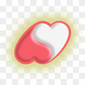 Wedding Hearts Clip Art - Yin Yang Heart, HD Png Download - wedding heart png
