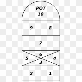 Hopscotch , Png Download - Piko Game In English, Transparent Png - hopscotch png