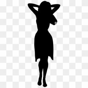 Siluetas De Mujeres Clipart , Png Download - Silhouette Of Girl Png, Transparent Png - silueta mujer png