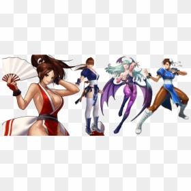 Juegospeleas Girls - Mai Shiranui From King Of Fighters Maximum Impact, HD Png Download - cubetazo png