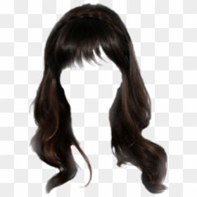 #franja #franjinha #fulllace #wig #lace #peruca #cabelo - Bangs Hair Png, Transparent Png - cabelo png