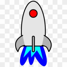 Transparent Rocket Clip Art - Vector Rocket Ship Clipart, HD Png Download - rocket vector png