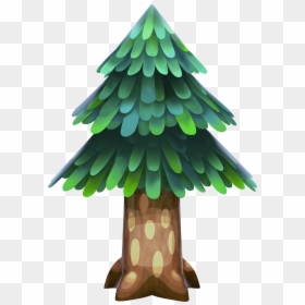 Animal Crossing Pocket Camp Tree, HD Png Download - cedar tree png