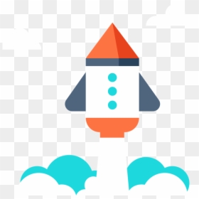 Illustration, HD Png Download - rocket vector png