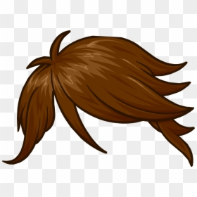 The Side Sweep Clothing 1193 Plain - Club Penguin Hair Png, Transparent Png - cabelo png