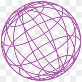 Globe Lines Vector Png, Transparent Png - wire globe png