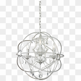 Chandelier, HD Png Download - wire globe png