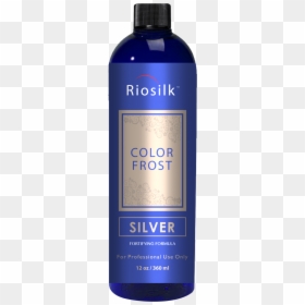 Riosilk Silver Color Frost 3d - Bottle, HD Png Download - frost effect png