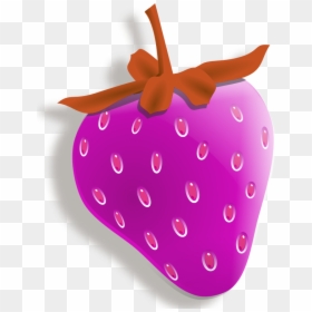 Cartoon Strawberry, HD Png Download - strawberry vector png