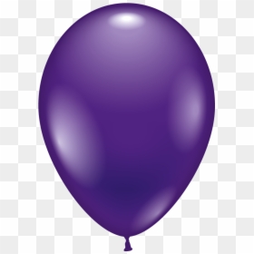 Clipart Balloons Violet - Violet Balloon, HD Png Download - vhv