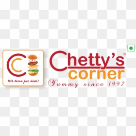Transparent Corner Swirls Png - Chetty's Corner Logo Png, Png Download - cheese burger png