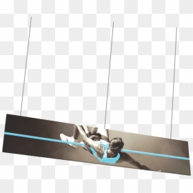 Hanging Rope Png -straight Hanging Banners - Hanging, Transparent Png - hanging rope png