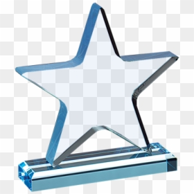 Acrylic Trophy, HD Png Download - star trophy png