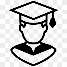 Graduation Boy - Study Boy Symbol Png, Transparent Png - graduation background png