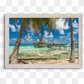 Playa Para Descansar Relajar, HD Png Download - tropical frame png