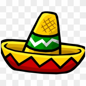 Mexican Clipart Fiesta - Transparent Background Sombrero Png, Png Download - banderitas png