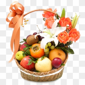 Transparent Why Choose Us Png - Fruit Basket With Flower, Png Download - why choose us png