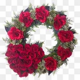 Garden Roses, HD Png Download - wreaths png