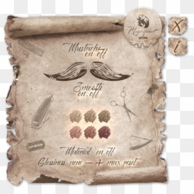 Transparent Hipster Mustache Png - اسوء ما في الخيانه انها, Png Download - old paper scroll png