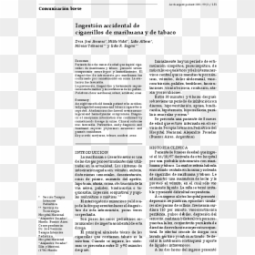 Document, HD Png Download - cigarro marihuana png