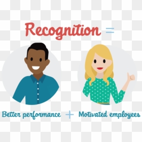 Recognition Leads To Better Performance And Motivated - Cartoon, HD Png Download - recognition png