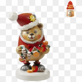 Festive Christmas Bear, Annual Smoky 2013 - Käthe Wohlfahrt Limitierte Duftl 2011, HD Png Download - christmas bear png