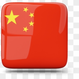 Glossy Square Icon - China Flag Square Icon, HD Png Download - orange square png