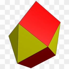 Triangular Dodecahedron, HD Png Download - orange square png