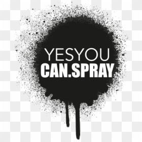 Yesyoucan - Spray - Medical Spray Paint Art, HD Png Download - graffitti png