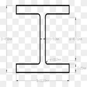 Diagram, HD Png Download - steel beam png