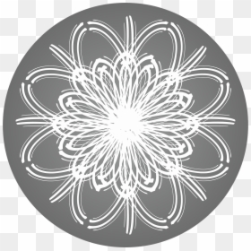 Snow, HD Png Download - black snowflake png