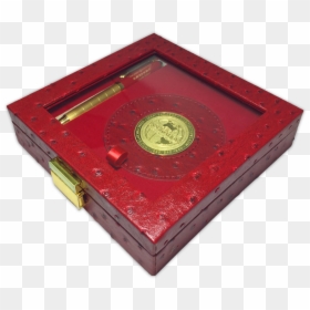 Coaster With Pen - Wood, HD Png Download - red pen circle png