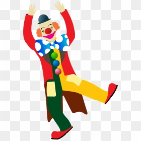 Clown Clipart Trapeze Artist - 小丑 馬戲 團, HD Png Download - clown clipart png