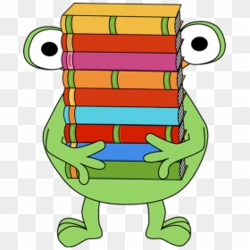 Transparent Stack Of Books Clipart Png - Book Monster Clipart, Png Download - stack of books clipart png