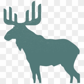 Moose Engineers Building Mep, Commissioning, It/security - Moose Black And White Clipart, HD Png Download - moose antlers png