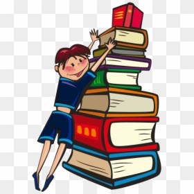 Stack Of Books Clipart - Reading Title, HD Png Download - stack of books clipart png