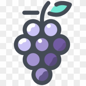Grapes Vector Png - Grape Vector Png, Transparent Png - grapes vector png