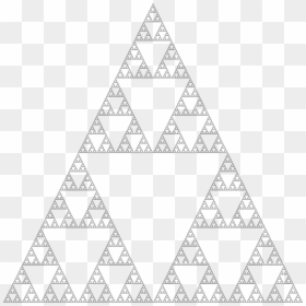 Big Sierpinski Triangle - Pascal Triangle Modulo N, HD Png Download - triangle .png