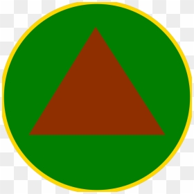 Green Circle With Brown Triangle Svg Clip Arts - New York Knicks, HD Png Download - triangle .png