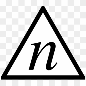 Triangle N Svg Clip Arts - Triangle N, HD Png Download - triangle .png
