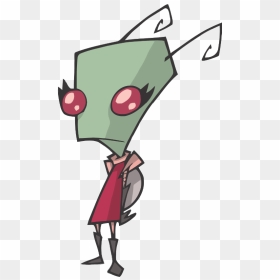 Invader Zim Other Invaders, HD Png Download - cartoon eyelashes png