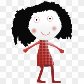 Cartoon, Girl, Vector - Cartoon, HD Png Download - girl vector png