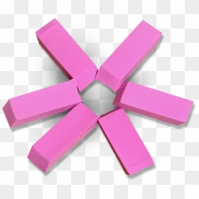 Transparent Pink Eraser Png - Origami Paper, Png Download - pink eraser png