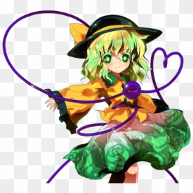 Hopeless Masquerade Koishi, HD Png Download - cartoon eyelashes png