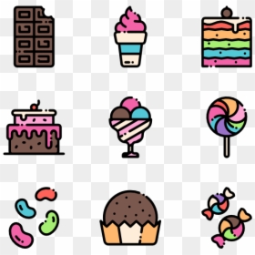 Human Color Icon Png, Transparent Png - candy vector png