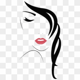 Woman Face Vector Clipart , Png Download - Silhouette Woman Face Vector, Transparent Png - girl vector png