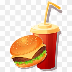 Burger & Coke Png Image Free Download Searchpng - French Fries, Transparent Png - food pngs